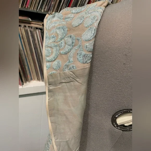 Vintage Tinsel Shift Dress - Picture 4 of 6